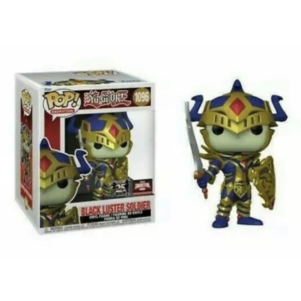 NEW 6" Funko  Pop! Yu-Gi-Oh - Black Luster Soldier - Target Con 2022 Vinyl #1096